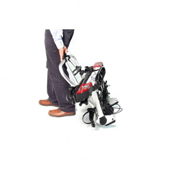 Porta-bicicletas Yakima justclick 3 na plataforma para 3 bicicletas