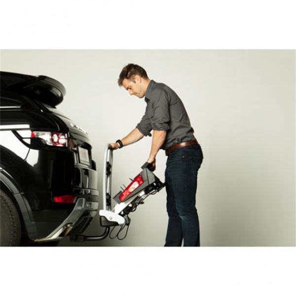 Porta-bicicletas Yakima justclick 3 na plataforma para 3 bicicletas