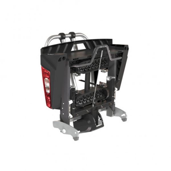 Suporte para bicicletas Yakima foldclick 2 ball na plataforma para 2 bicicletas