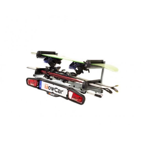 Suporte para esquis Towcar Aneto ball 4 esquis / 4 pranchas