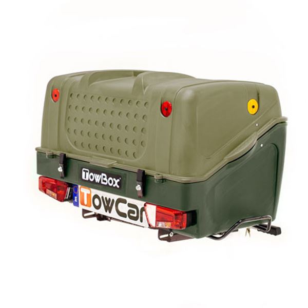 Towcar V1 Towbox verde gaiola para bolas Towcar V1 Towbox verde