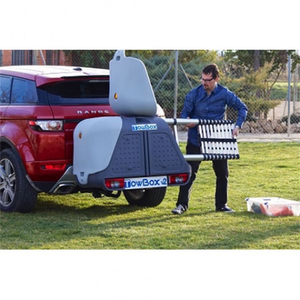 Towcar Towbox V2 ball cage cinzento