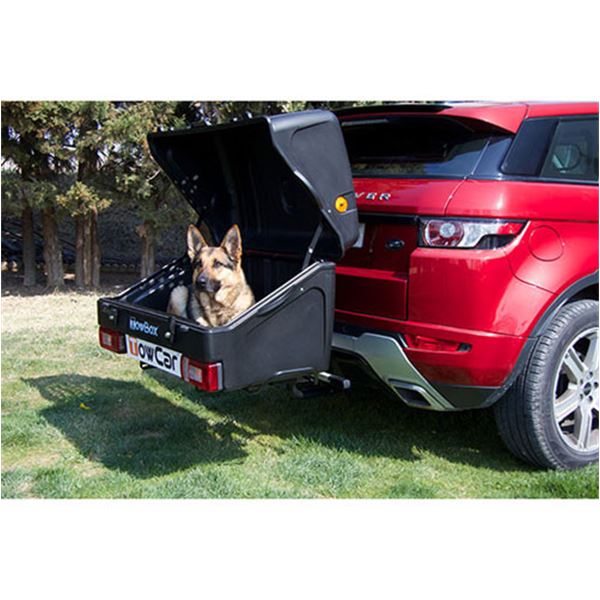 Towcar Towbox V1 gaiola com bola para cães preto