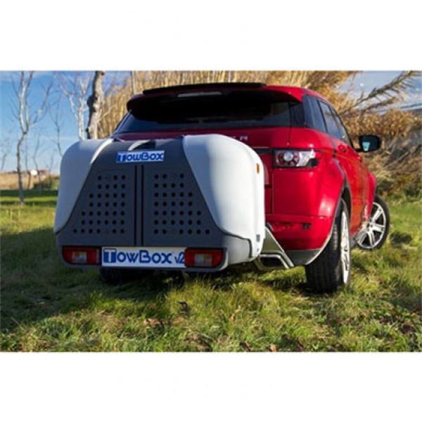 Towcar Towbox V2 caixa de bolas para cães cinzenta
