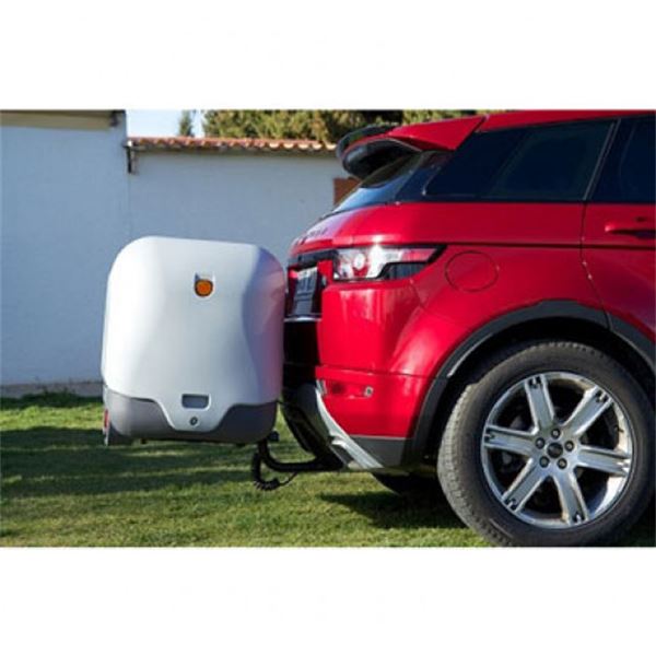 Towcar Towbox V2 caixa de bolas para cães cinzenta
