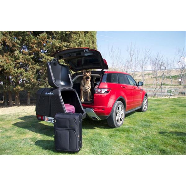 Towcar Towbox V2 gaiola de bolas para cães preto