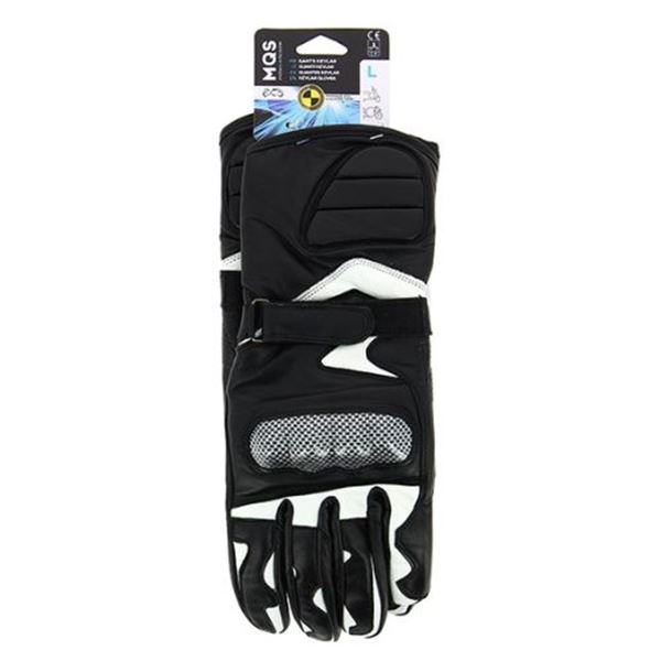 Luvas para motociclistas MQS kevlar l