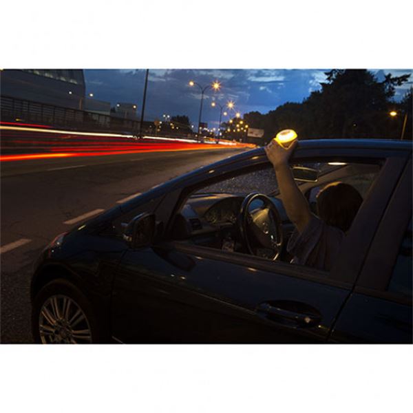 Luz de emergência para veículos Ajuda a piscar