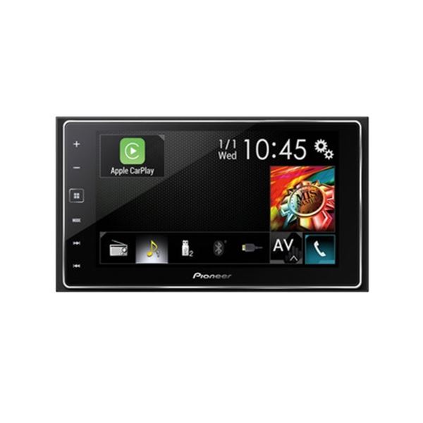 Sistema multimédia Pioneer com design de 2 dígitos