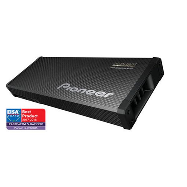 Pioneer ts-wx70da Subwoofer ativo ultrafino de 200 w para automóvel
