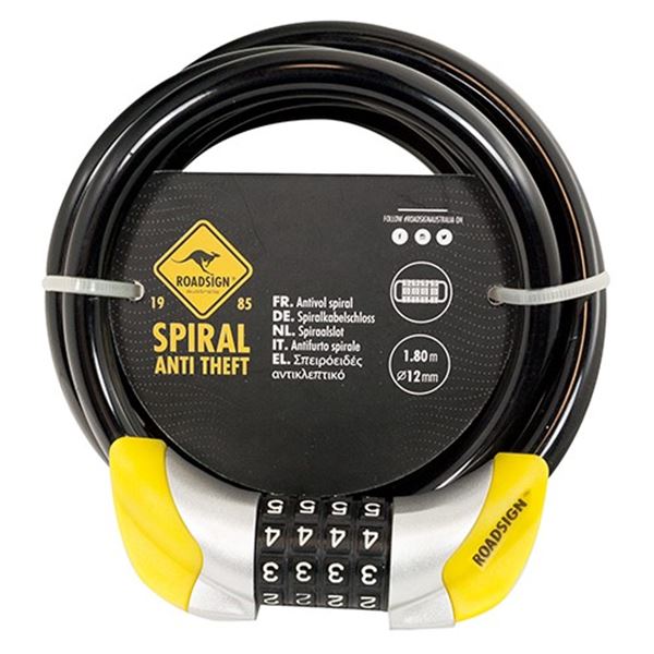 Dispositivo antirroubo para motas Roadsign num 1m80