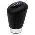 Botão da caixa de velocidades BC Corona sport leatherette preto