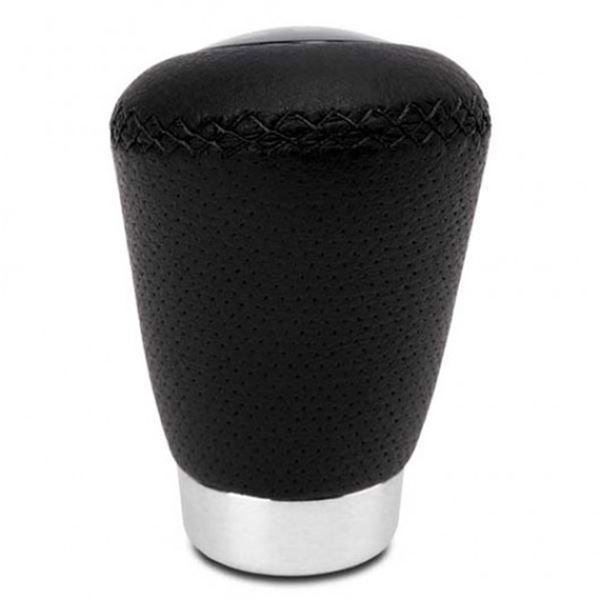 Botão da caixa de velocidades BC Corona sport leatherette preto