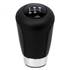 Botão da caixa de velocidades BC Corona sport leatherette preto