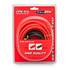 Kit de cablagem de palco cabo vermelho 5 m 10 mm