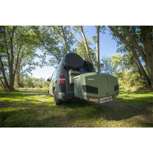 Towcar Towbox V3 campista caixa de bolas verde