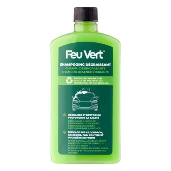 Champô desengordurante para carroçarias Feu Vert 500 ml