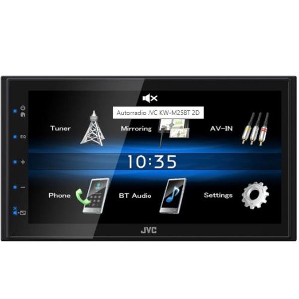 Sistema multimédia kw-m25bt