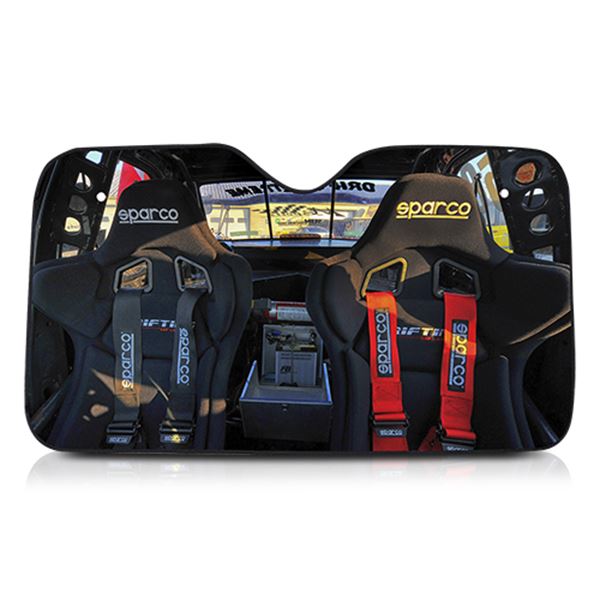 Guarda-sol para automóvel Sparco 130x70