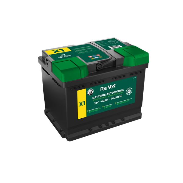 Bateria de automóvel Feu Vert Start Stop agm X1 60ah 660a