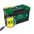 Bateria de automóvel Feu Vert Start Stop agm X3 80ah 760a