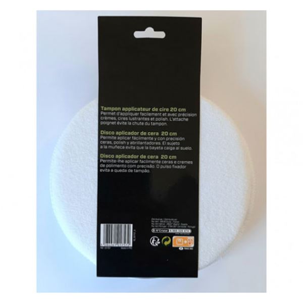 Disco aplicador de cera Feu Vert 20 cm