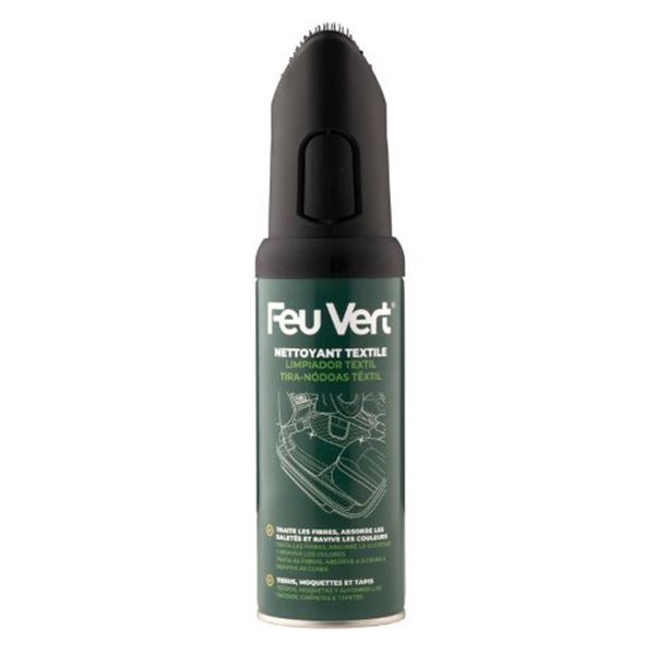 Limpeza de estofos Feu Vert com escova 400 ml