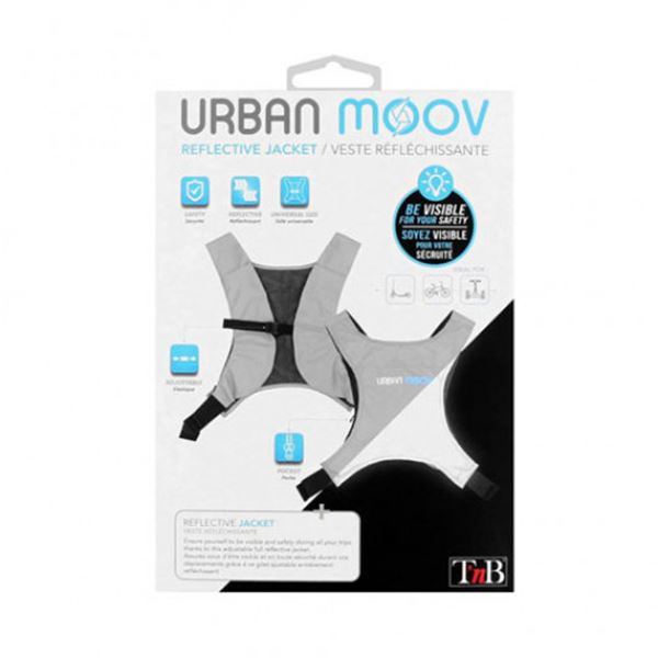 Colete refletor Urban Moov umvest scooter universal