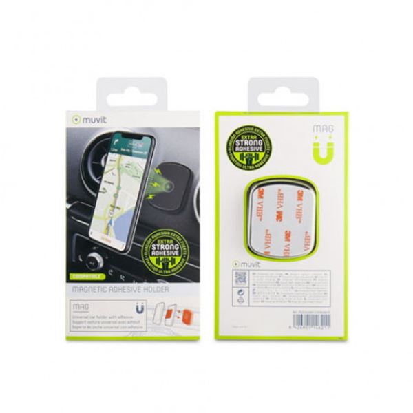 Suporte magnético Muvit para tablier de smartphones