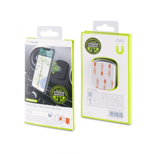 Suporte magnético Muvit para tablier de smartphones