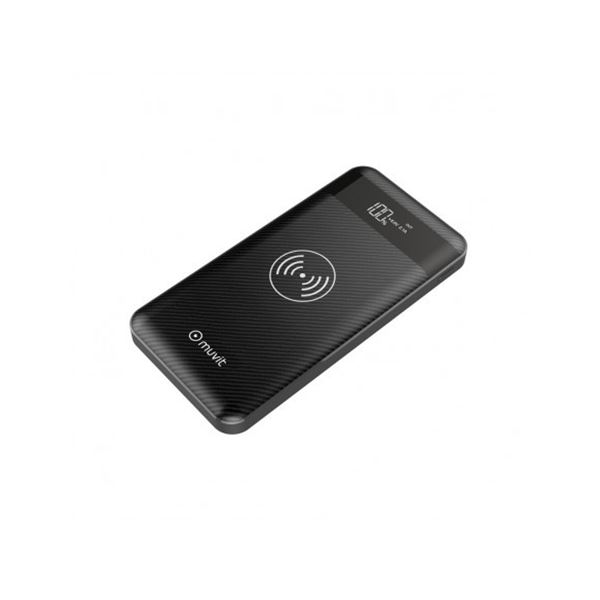 Bateria móvel externa sem fios Muvit 10000 mah