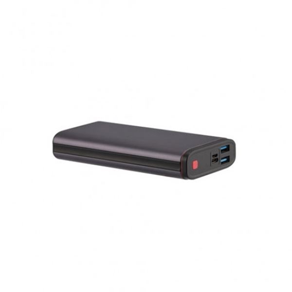 Bateria móvel externa multiusos Muvit 20000 mah com ecrã LED