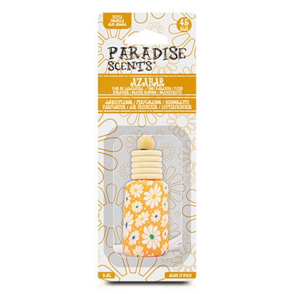 Ambientador Paradise Scents flor de laranjeira em frasco de cerâmica 8 ml