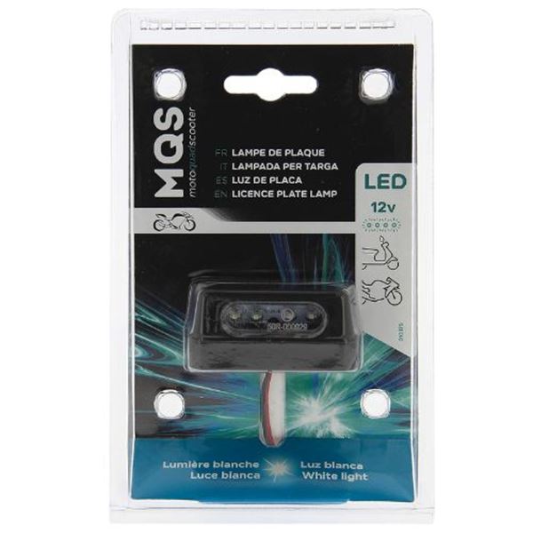 Lâmpada de matrícula MQS