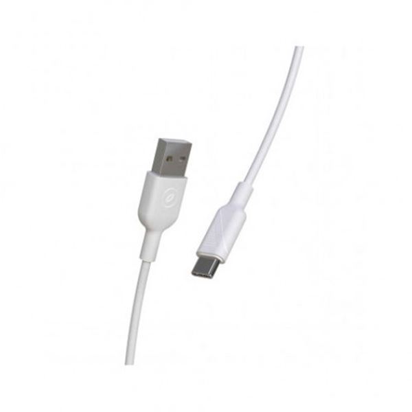 Cabo usb para automóvel tipo c 3a 1,2 m branco Muvit para mudança