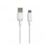 Cabo usb para automóvel tipo c 3a 1,2 m branco Muvit para mudança