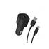 Pack carregador de telemóvel para automóvel usb 12w e cabo usb para automóvel tipo c 3a 1,2 m preto Muvit para mudança