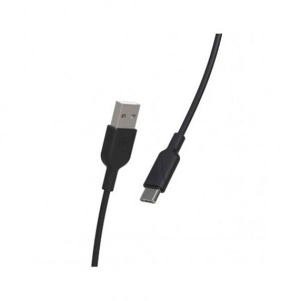 Pack carregador de telemóvel para automóvel usb 12w e cabo usb para automóvel tipo c 3a 1,2 m preto Muvit para mudança