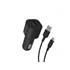 Pack carregador de telemóvel para automóvel usb 2.4a e cabo micro usb para automóvel 2.4a 1,2m preto Muvit para mudança