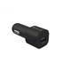 Pack carregador de telemóvel para automóvel usb 2.4a e cabo usb-lightning mfi 2.4a 1.2m preto Muvit for change