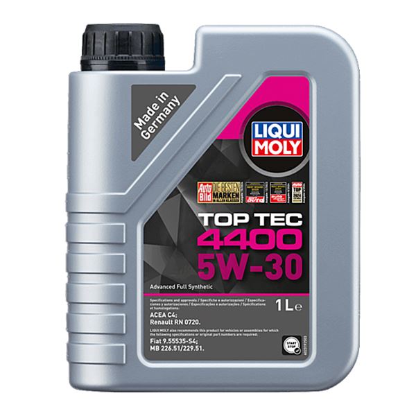 ÓLEO DE MOTOR LIQUI MOLY TOP TEC 4400 5W30 5L