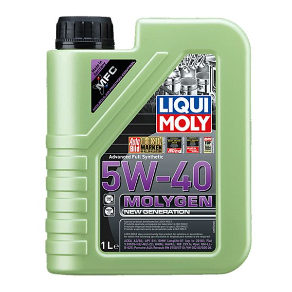 ÓLEO DE MOTOR LIQUI MOLY MOLYGEN NEW GENERAT 5W40 5L