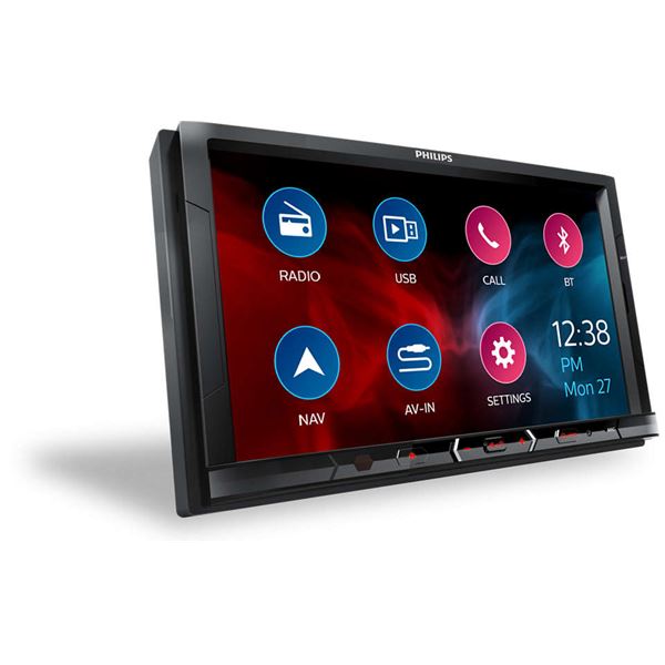 Sistema multimédia para automóvel/câmara traseira Philips ce600n
