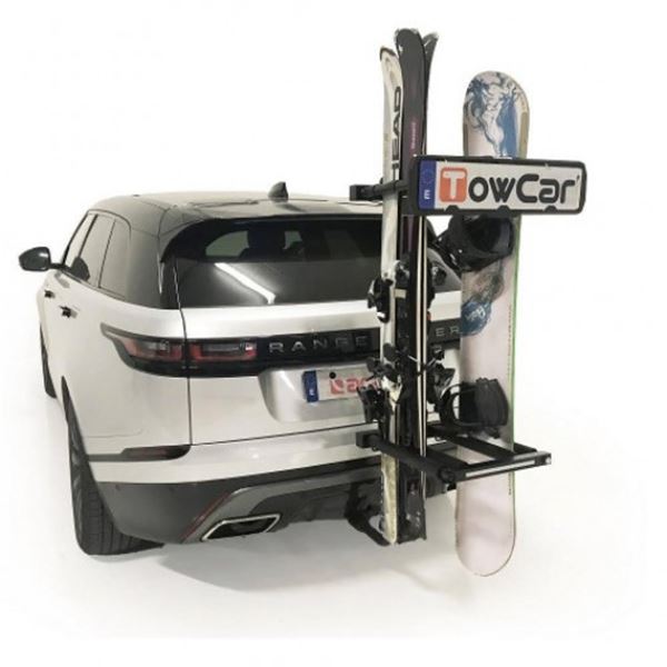 Porta-esquis Towcar Cerler com bola 6 esquis / 4 pranchas