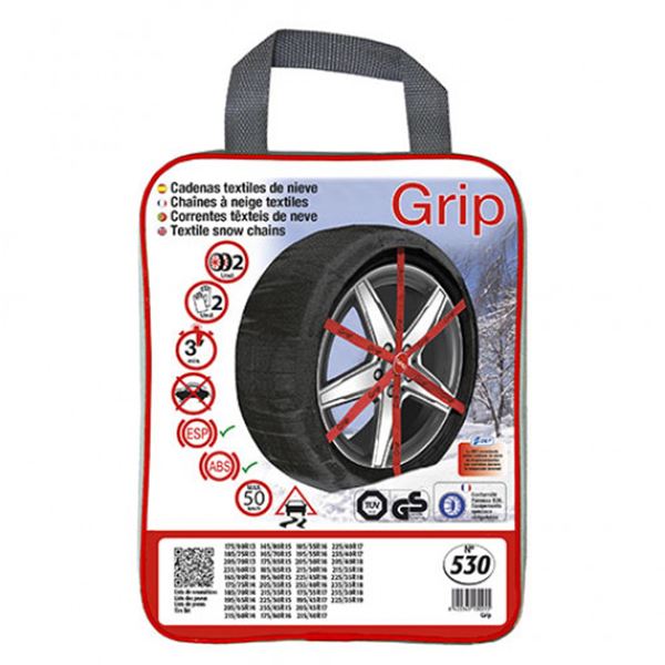Correntes para a neve em tecido Grip 530