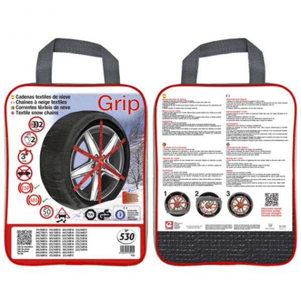 Correntes para a neve em tecido Grip 530