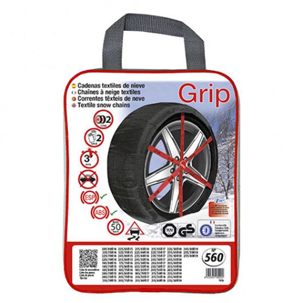 Correntes para a neve em tecido Grip 560