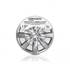 Tampas de cubo de 13 polegadas Origin silver 1 pc.