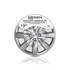 Tampão de rodas de 15 polegadas Origin silver 1 pc
