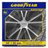 Tampão de rodas Goodyear Monaco 14" preto/prata 4pcs